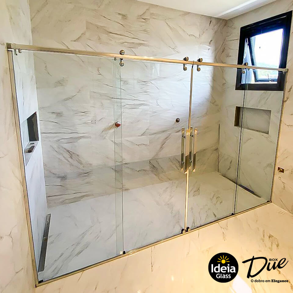 Box Due · Acabamento dourado